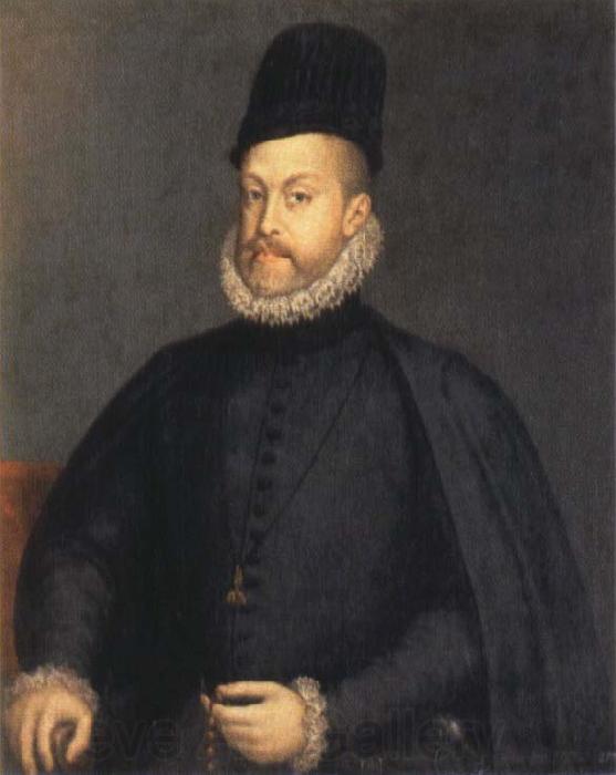 Sofonisba Anguissola Phillip II Holding a rosary Germany oil painting art